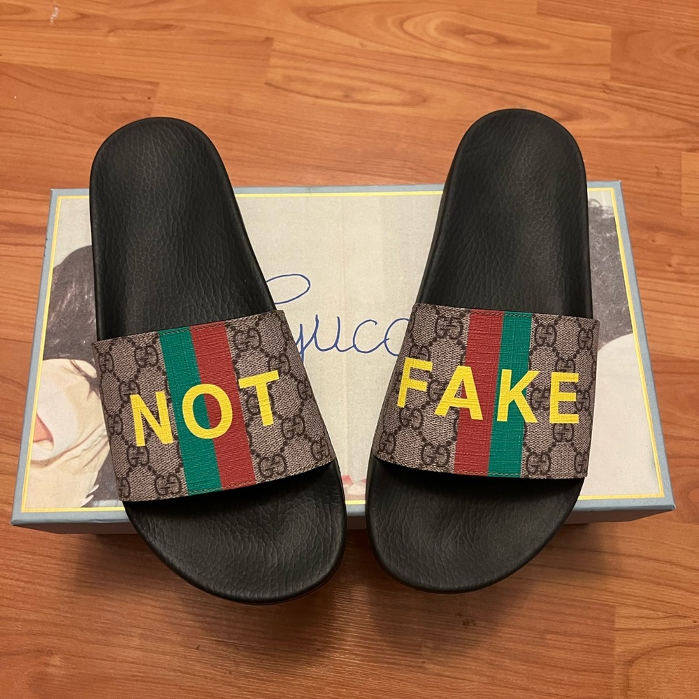 Gucci Slides Size 11 - Picture 1 of 4